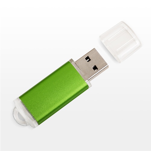 USB флешка с логотипом модель 120 Gold - 2 ГБ
